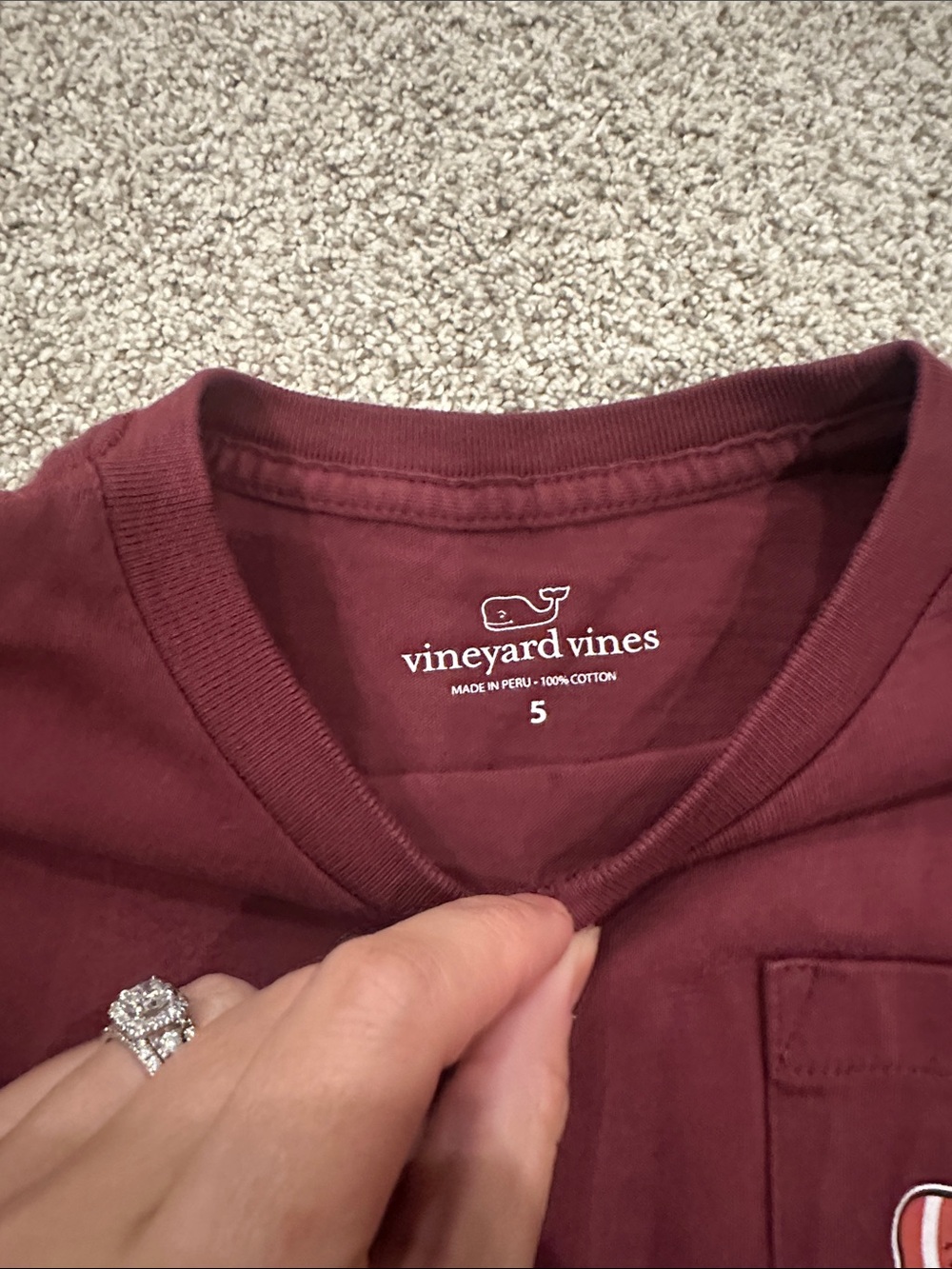 Vineyard Vines Kids Logo Tees Bundle size 5 - Picture 9 of 10